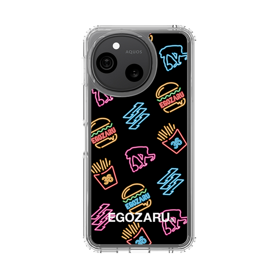スリムプロテクションケース［ EGOZARU - ネオンバーガー ］