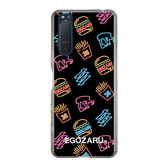 スリムプロテクションケース［ EGOZARU - ネオンバーガー ］