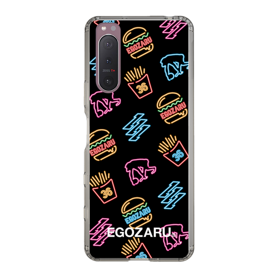 スリムプロテクションケース［ EGOZARU - ネオンバーガー ］