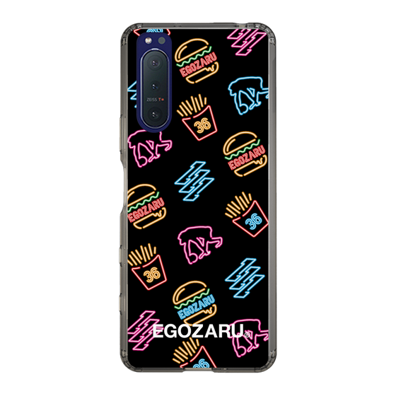 スリムプロテクションケース［ EGOZARU - ネオンバーガー ］