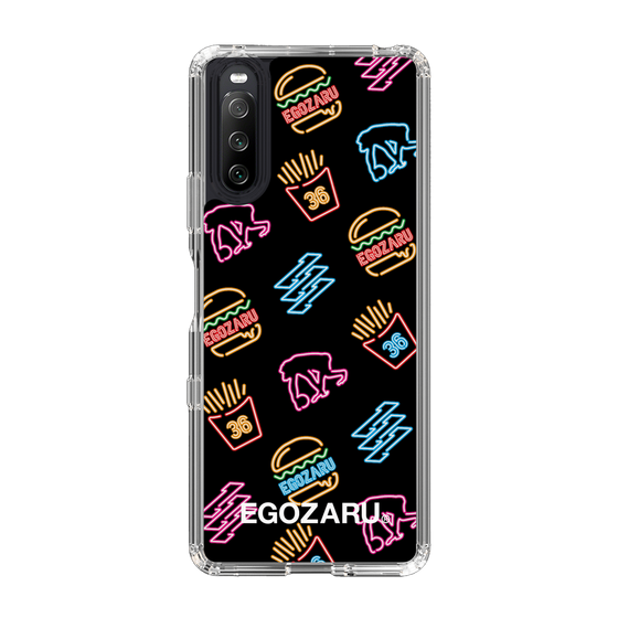 スリムプロテクションケース［ EGOZARU - ネオンバーガー ］