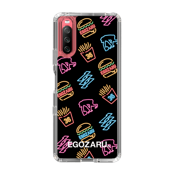 スリムプロテクションケース［ EGOZARU - ネオンバーガー ］