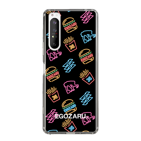 スリムプロテクションケース［ EGOZARU - ネオンバーガー ］