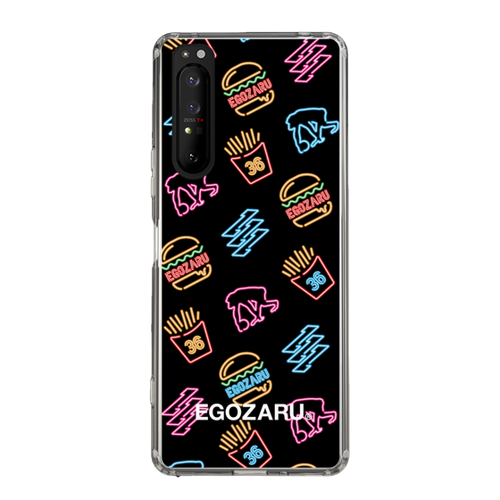 スリムプロテクションケース［ EGOZARU - ネオンバーガー ］