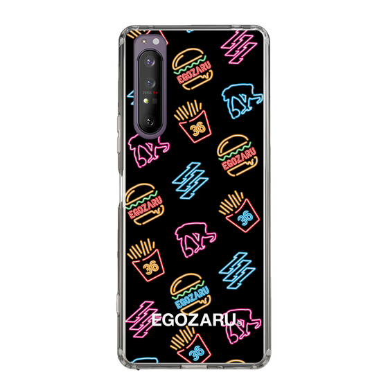 スリムプロテクションケース［ EGOZARU - ネオンバーガー ］