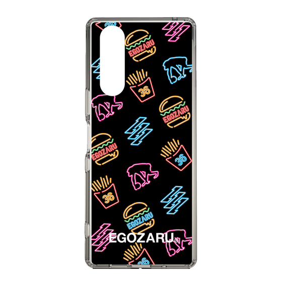 スリムプロテクションケース［ EGOZARU - ネオンバーガー ］