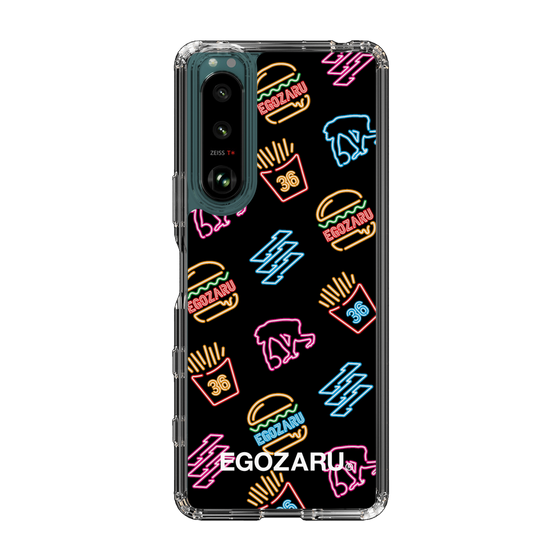 スリムプロテクションケース［ EGOZARU - ネオンバーガー ］