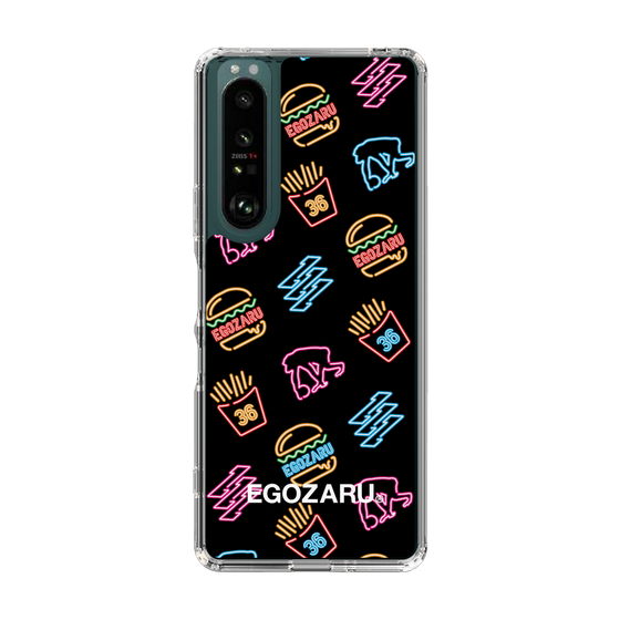 スリムプロテクションケース［ EGOZARU - ネオンバーガー ］