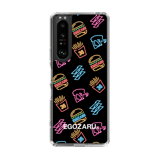 スリムプロテクションケース［ EGOZARU - ネオンバーガー ］