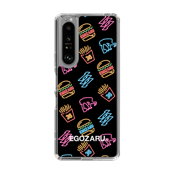 スリムプロテクションケース［ EGOZARU - ネオンバーガー ］