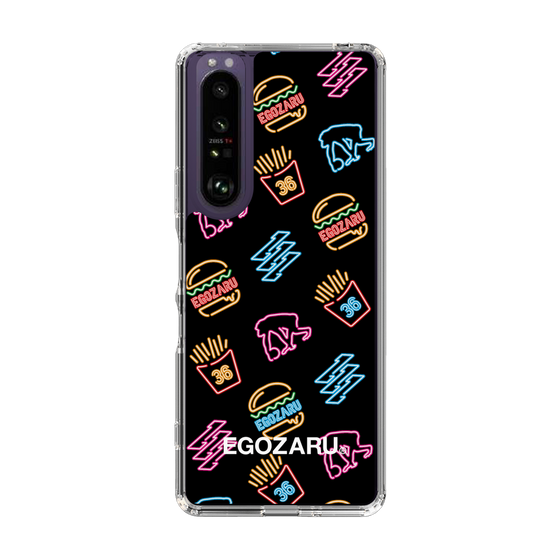 スリムプロテクションケース［ EGOZARU - ネオンバーガー ］