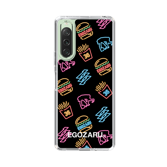 スリムプロテクションケース［ EGOZARU - ネオンバーガー ］