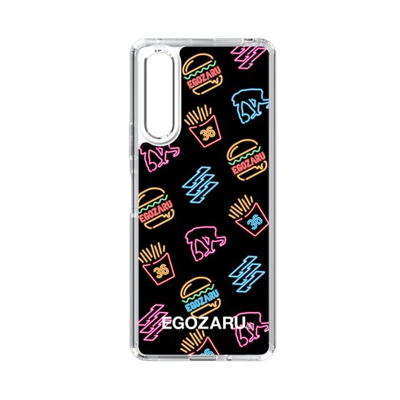 スリムプロテクションケース［ EGOZARU - ネオンバーガー ］