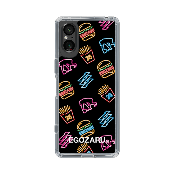 スリムプロテクションケース［ EGOZARU - ネオンバーガー ］
