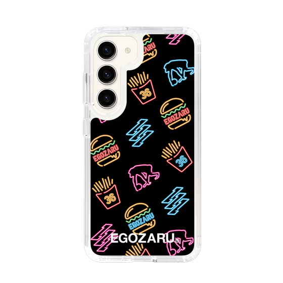 スリムプロテクションケース［ EGOZARU - ネオンバーガー ］