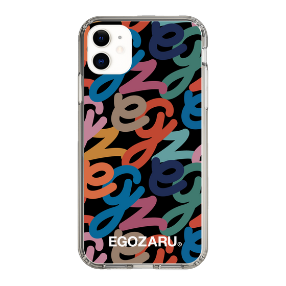 スリムプロテクションケース［ EGOZARU - マルチスクリプト ］