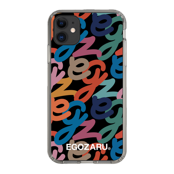 スリムプロテクションケース［ EGOZARU - マルチスクリプト ］