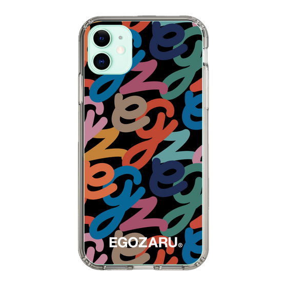 スリムプロテクションケース［ EGOZARU - マルチスクリプト ］