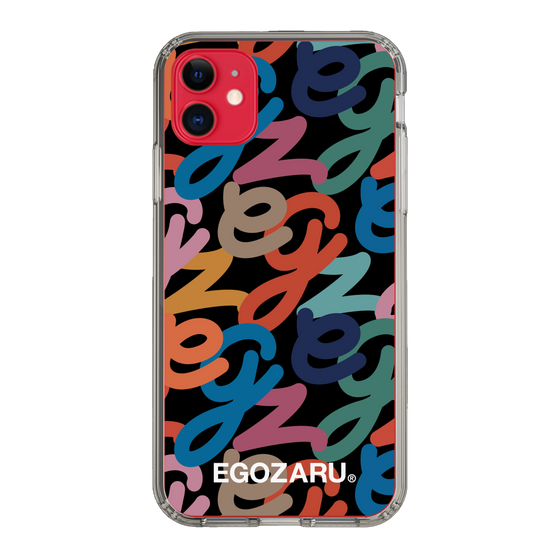 スリムプロテクションケース［ EGOZARU - マルチスクリプト ］
