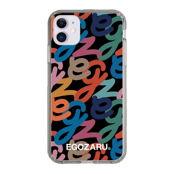 スリムプロテクションケース［ EGOZARU - マルチスクリプト ］