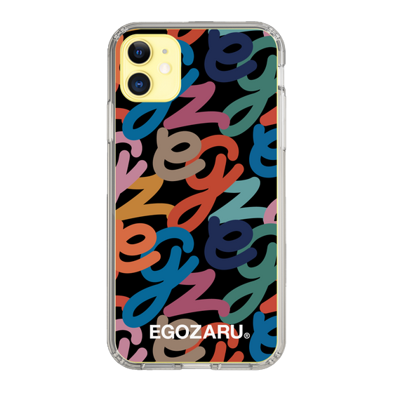 スリムプロテクションケース［ EGOZARU - マルチスクリプト ］