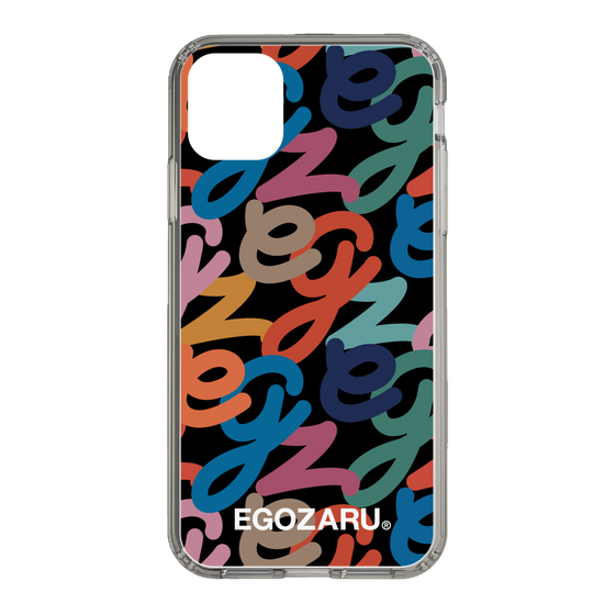 スリムプロテクションケース［ EGOZARU - マルチスクリプト ］