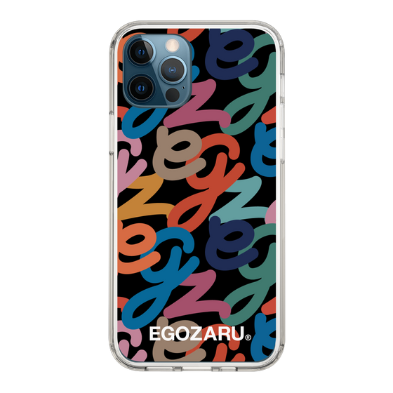 スリムプロテクションケース［ EGOZARU - マルチスクリプト ］