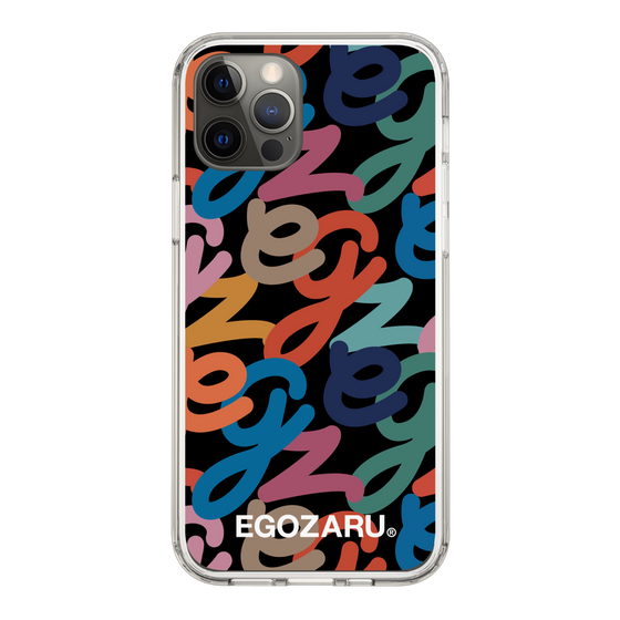 スリムプロテクションケース［ EGOZARU - マルチスクリプト ］