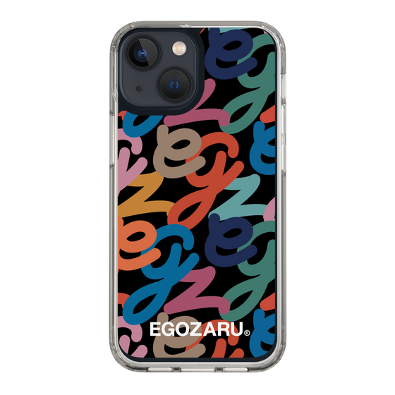 スリムプロテクションケース［ EGOZARU - マルチスクリプト ］