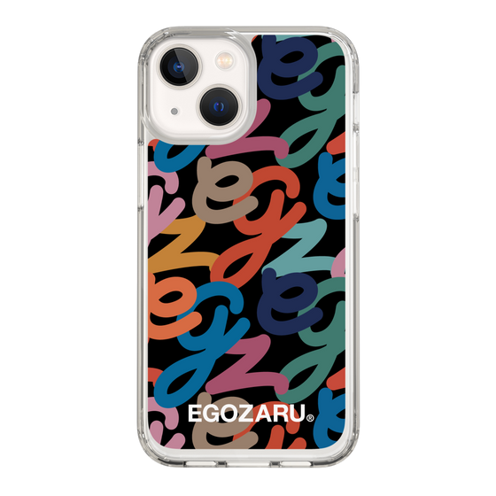 スリムプロテクションケース［ EGOZARU - マルチスクリプト ］