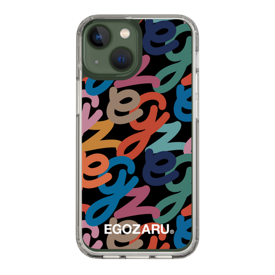 スリムプロテクションケース［ EGOZARU - マルチスクリプト ］