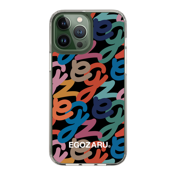 スリムプロテクションケース［ EGOZARU - マルチスクリプト ］