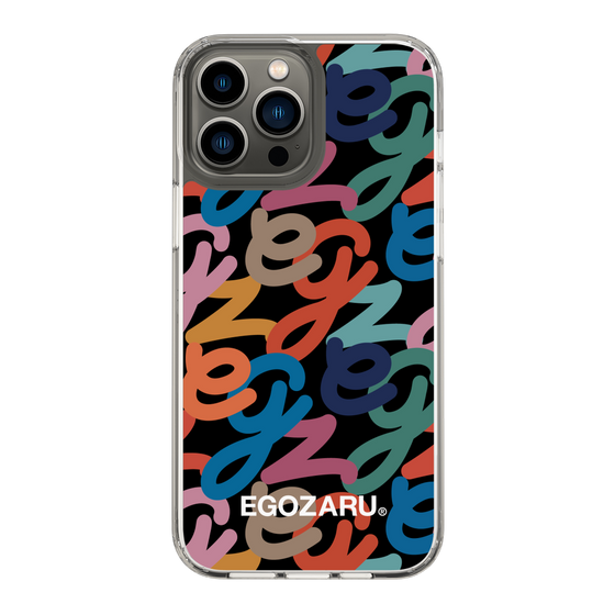 スリムプロテクションケース［ EGOZARU - マルチスクリプト ］