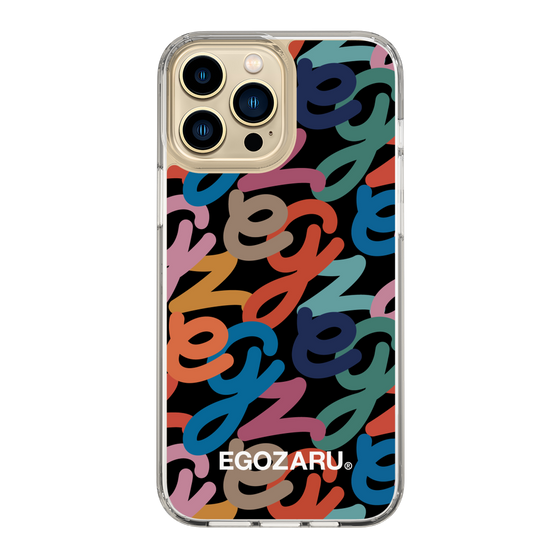 スリムプロテクションケース［ EGOZARU - マルチスクリプト ］