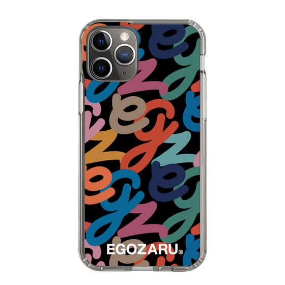 スリムプロテクションケース［ EGOZARU - マルチスクリプト ］