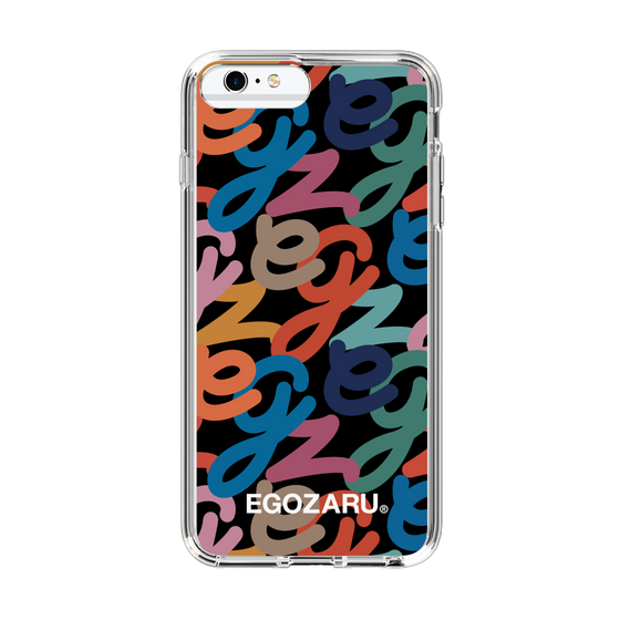 スリムプロテクションケース［ EGOZARU - マルチスクリプト ］