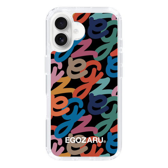 スリムプロテクションケース［ EGOZARU - マルチスクリプト ］