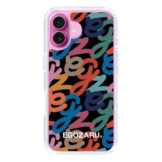 スリムプロテクションケース［ EGOZARU - マルチスクリプト ］