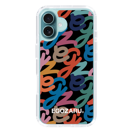 スリムプロテクションケース［ EGOZARU - マルチスクリプト ］