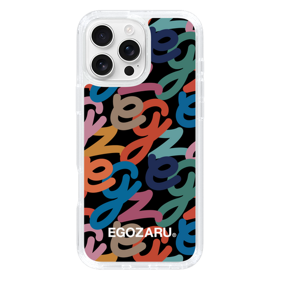 スリムプロテクションケース［ EGOZARU - マルチスクリプト ］