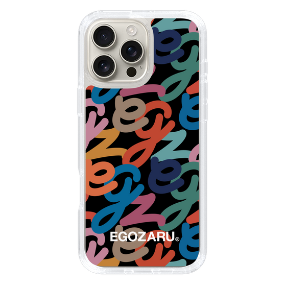 スリムプロテクションケース［ EGOZARU - マルチスクリプト ］