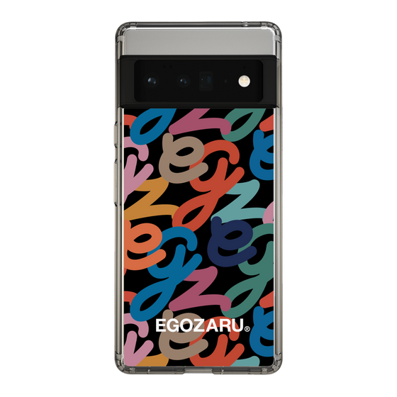 スリムプロテクションケース［ EGOZARU - マルチスクリプト ］