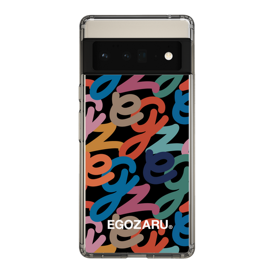 スリムプロテクションケース［ EGOZARU - マルチスクリプト ］