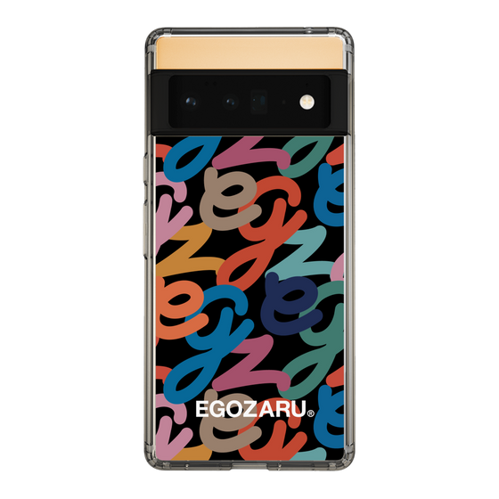 スリムプロテクションケース［ EGOZARU - マルチスクリプト ］