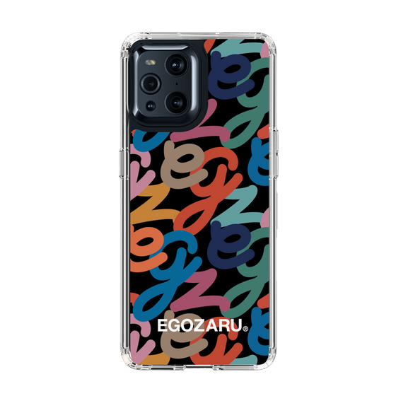 スリムプロテクションケース［ EGOZARU - マルチスクリプト ］