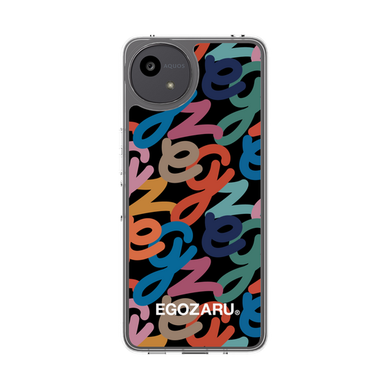 スリムプロテクションケース［ EGOZARU - マルチスクリプト ］