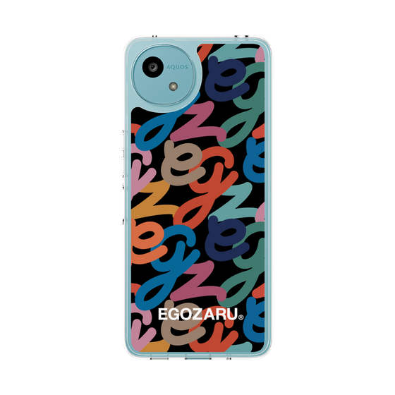 スリムプロテクションケース［ EGOZARU - マルチスクリプト ］