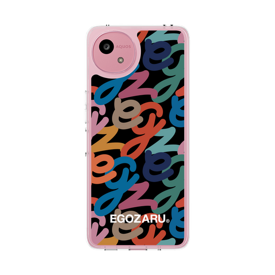 スリムプロテクションケース［ EGOZARU - マルチスクリプト ］