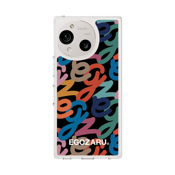 スリムプロテクションケース［ EGOZARU - マルチスクリプト ］