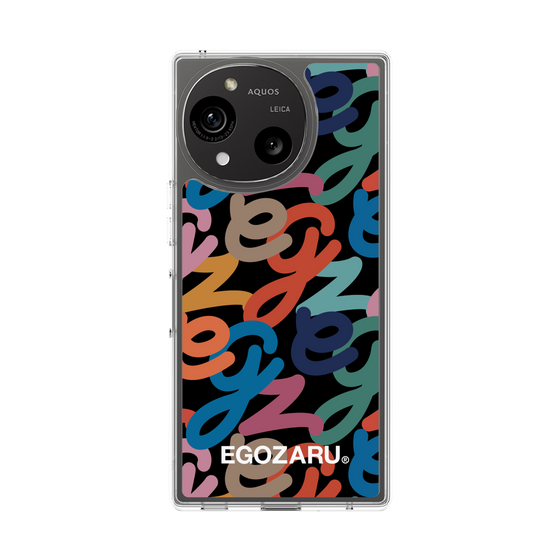 スリムプロテクションケース［ EGOZARU - マルチスクリプト ］